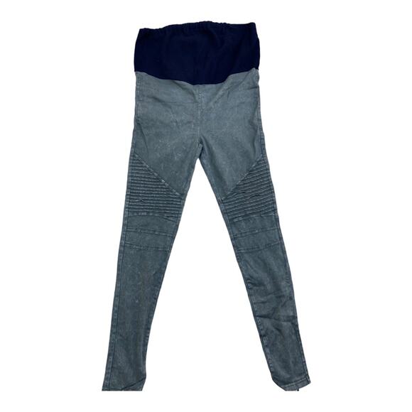 Preggo Leggings Moro Leggings‎ Green Weathered Textured Medium - Picture 1 of 7